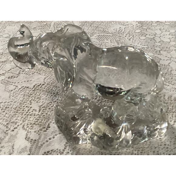 Crystal ELEPHANT Wonders of the Wild Made in Germany 5.5" Tall x 7” Wide - Picture 5 of 9
